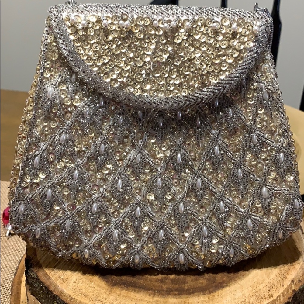 Vintage| Sharonee Beaded Clutch